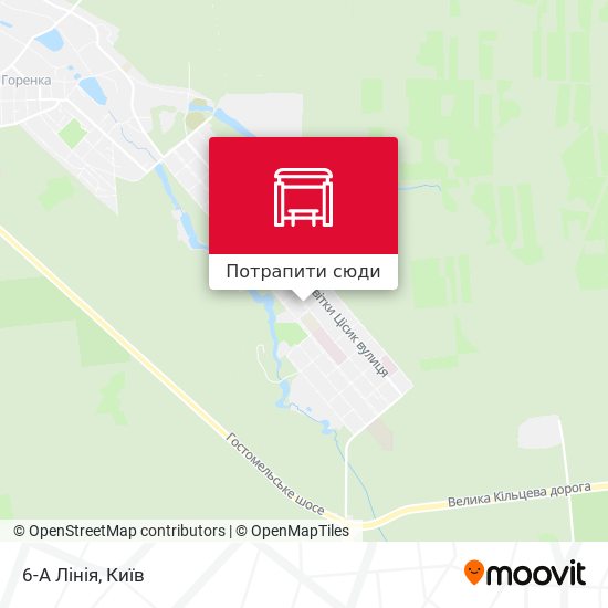 Карта 6-А Лінія