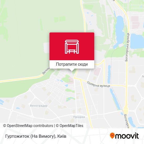 Карта Гуртожиток (На Вимогу)