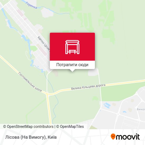 Карта Лісова (На Вимогу)