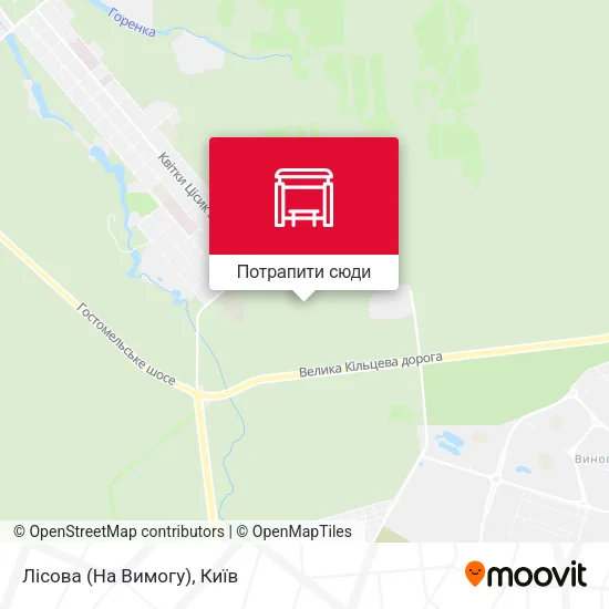 Карта Лісова (На Вимогу)