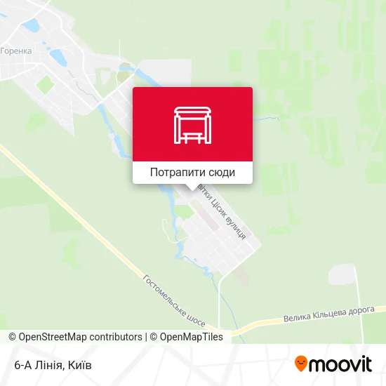 Карта 6-А Лінія