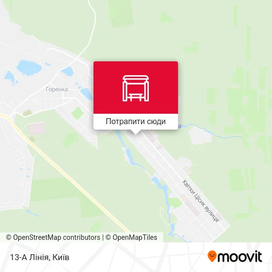 Карта 13-А Лiнiя