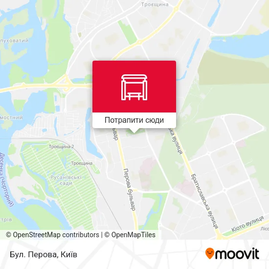 Карта Бул. Перова