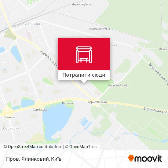 Карта Пров. Ялинковий