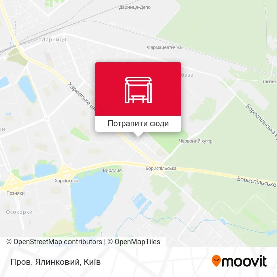 Карта Пров. Ялинковий