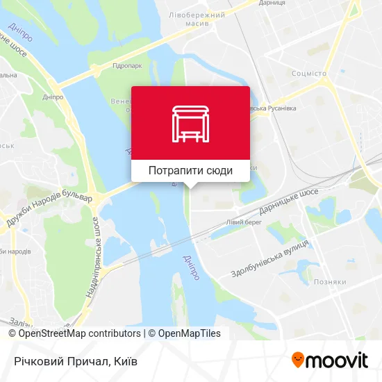 Карта Річковий Причал