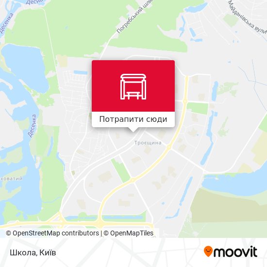 Карта Школа