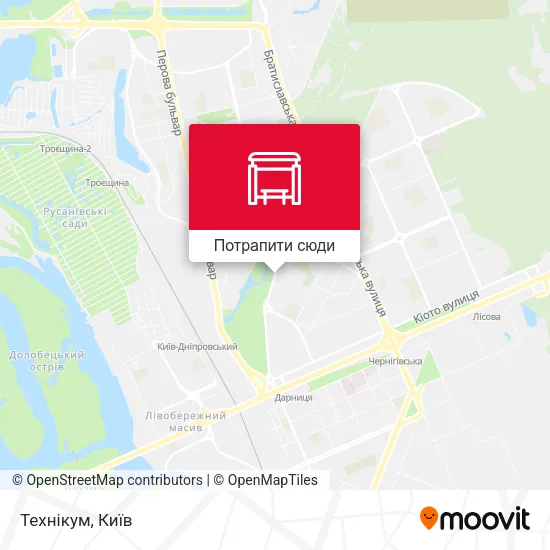 Карта Технікум