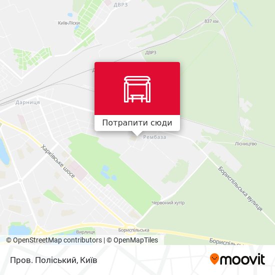 Карта Пров. Поліський