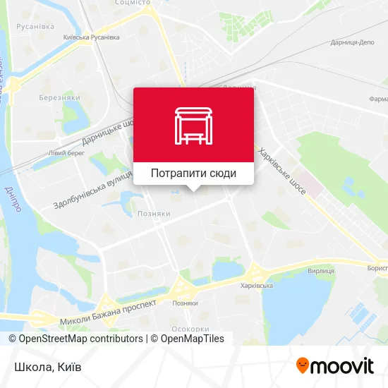 Карта Школа