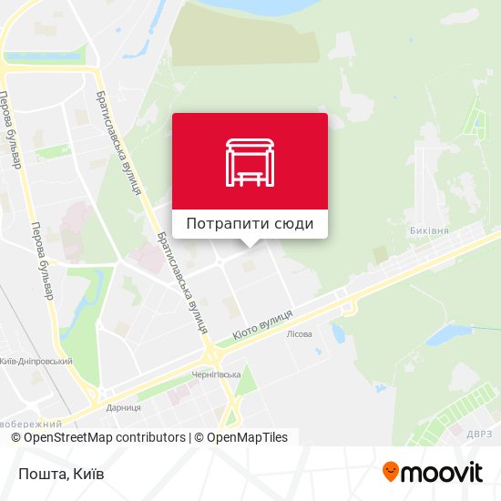 Карта Пошта