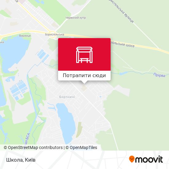Карта Школа