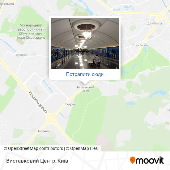 Карта Виставковий Центр