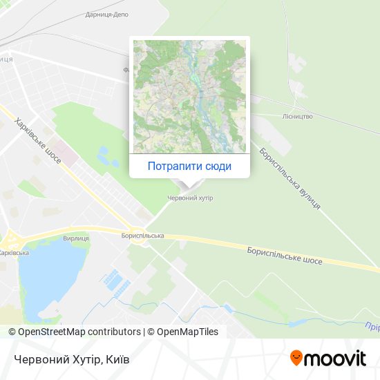 Карта Червоний Хутір