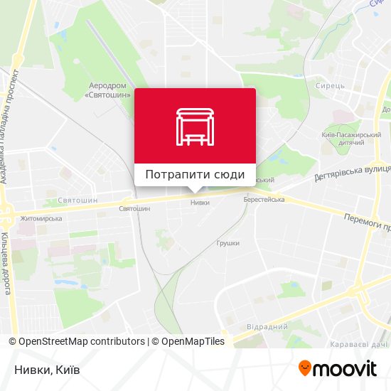 Карта Нивки