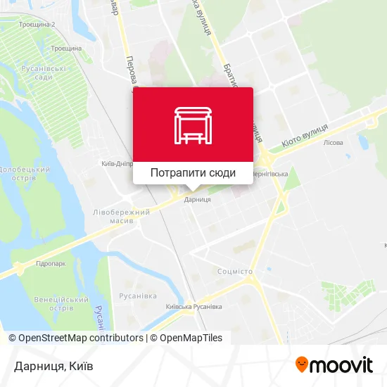 Карта Дарниця