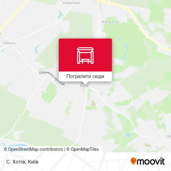 Карта С. Хотів