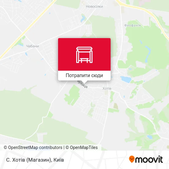 Карта С. Хотів (Магазин)