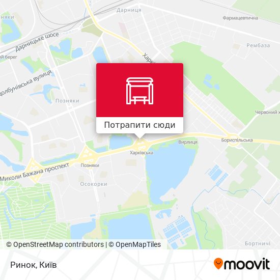 Карта Ринок