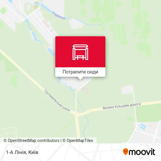 Карта 1-А Лінія