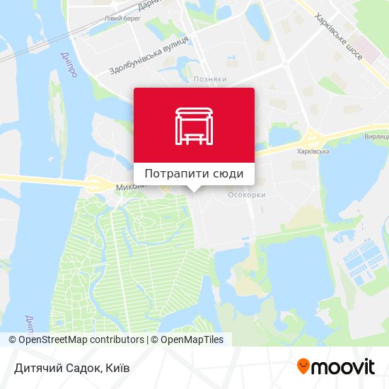 Карта Дитячий Садок