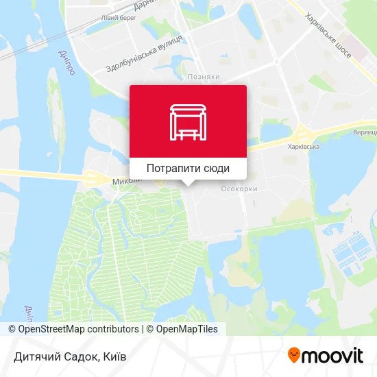 Карта Дитячий Садок