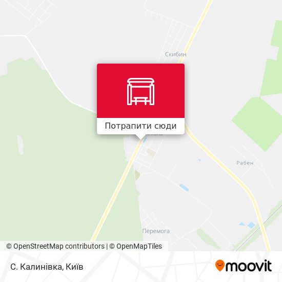 Карта С. Калинівка