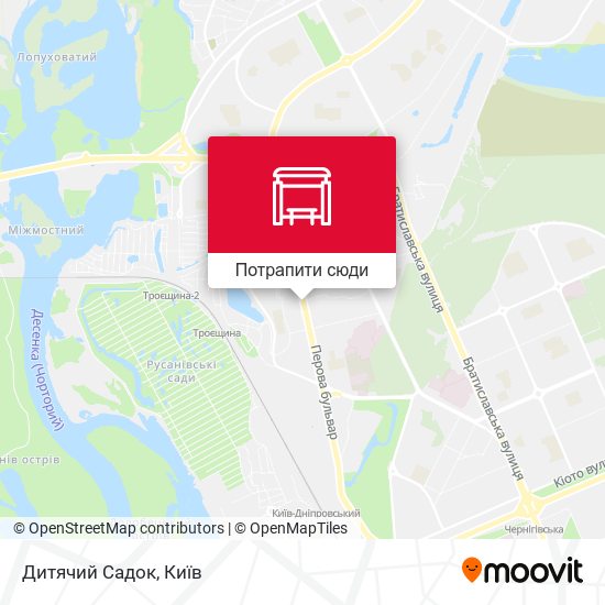 Карта Дитячий Садок