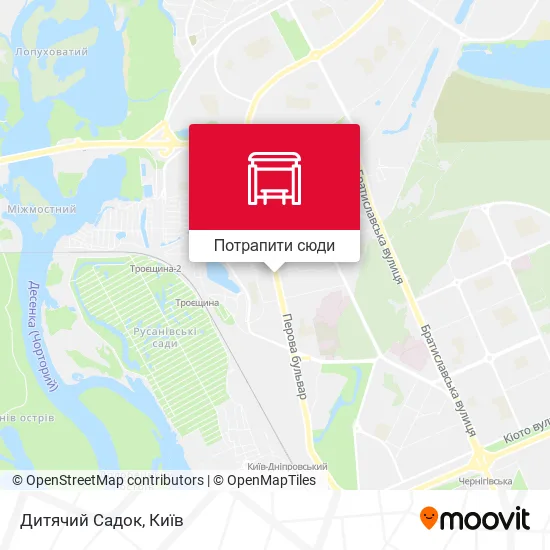 Карта Дитячий Садок