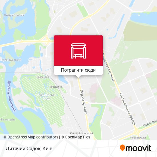 Карта Дитячий Садок