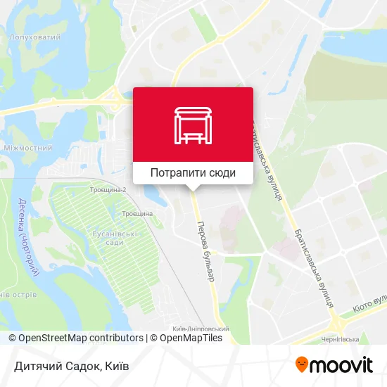 Карта Дитячий Садок