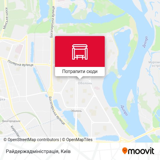 Карта Райдержадміністрація