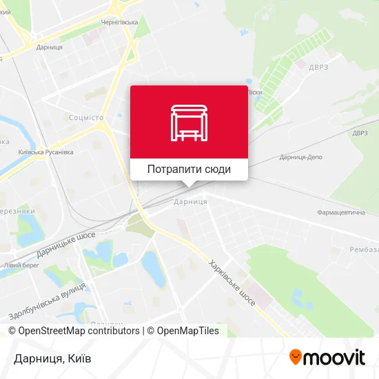 Карта Дарниця