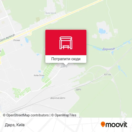 Карта Дврз