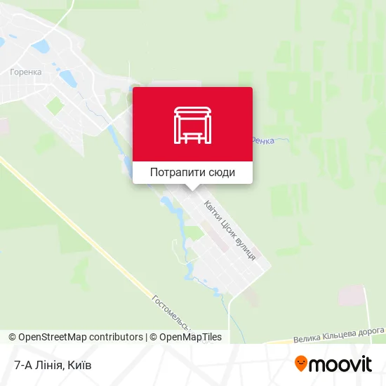 Карта 7-А Лінія