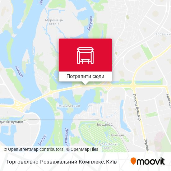 Карта Торговельно-Розважальний Комплекс