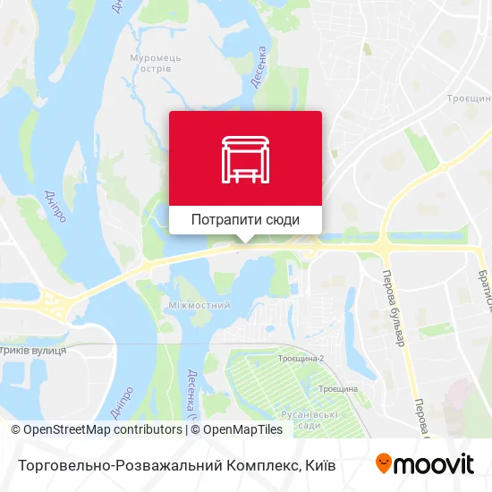 Карта Торговельно-Розважальний Комплекс