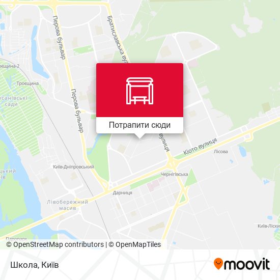 Карта Школа