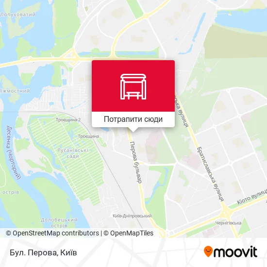Карта Бул. Перова