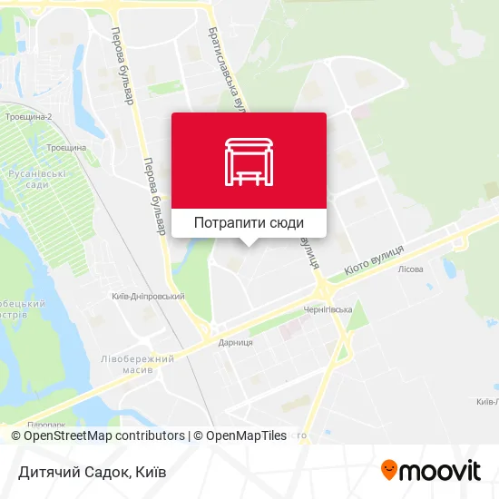 Карта Дитячий Садок