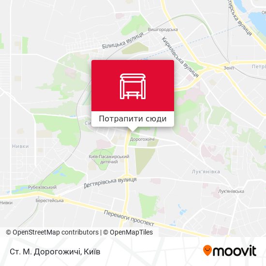 Карта Ст. М. Дорогожичі