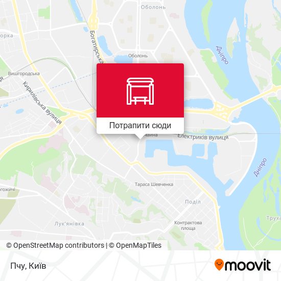 Карта Пчу