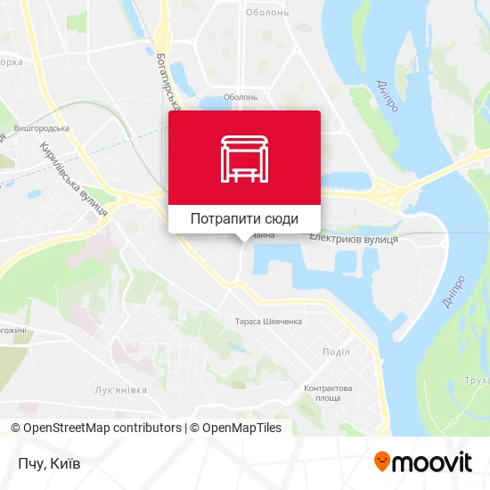 Карта Пчу