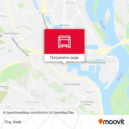 Карта Пчу
