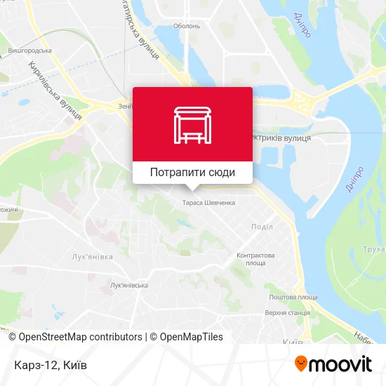 Карта Карз-12
