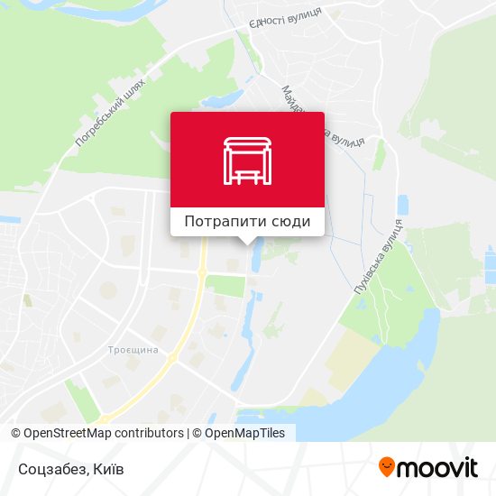Карта Соцзабез