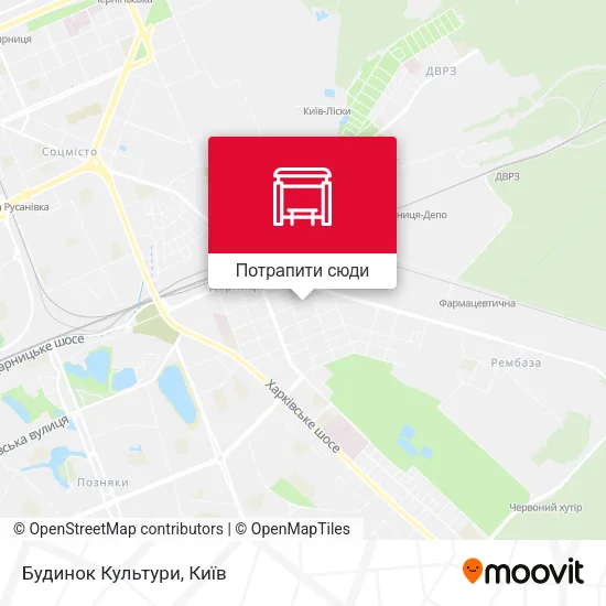 Карта Будинок Культури