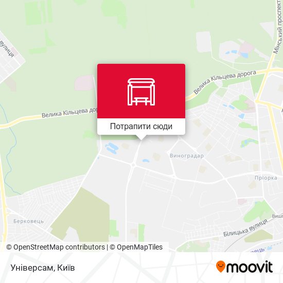 Карта Універсам