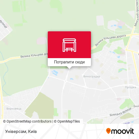 Карта Універсам