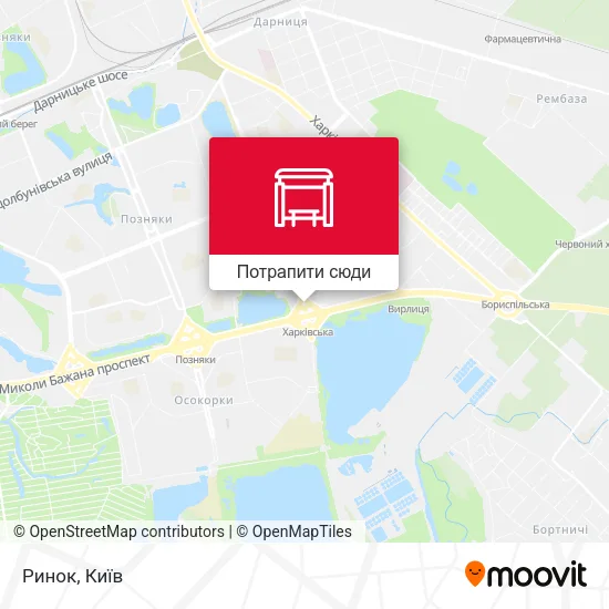 Карта Ринок